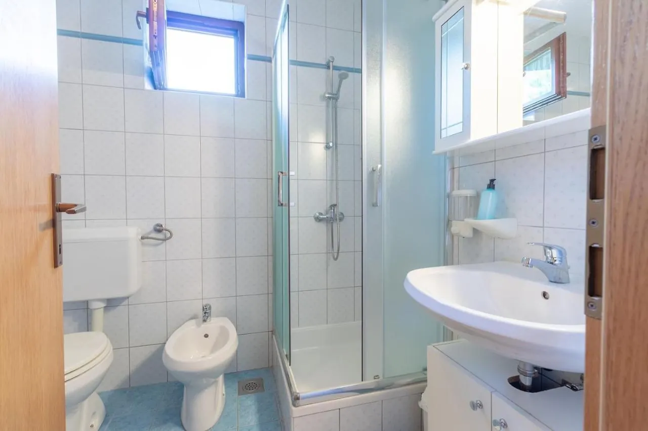 Apartments Antica With A Balcony Baska  Guest house Baska (Krk)