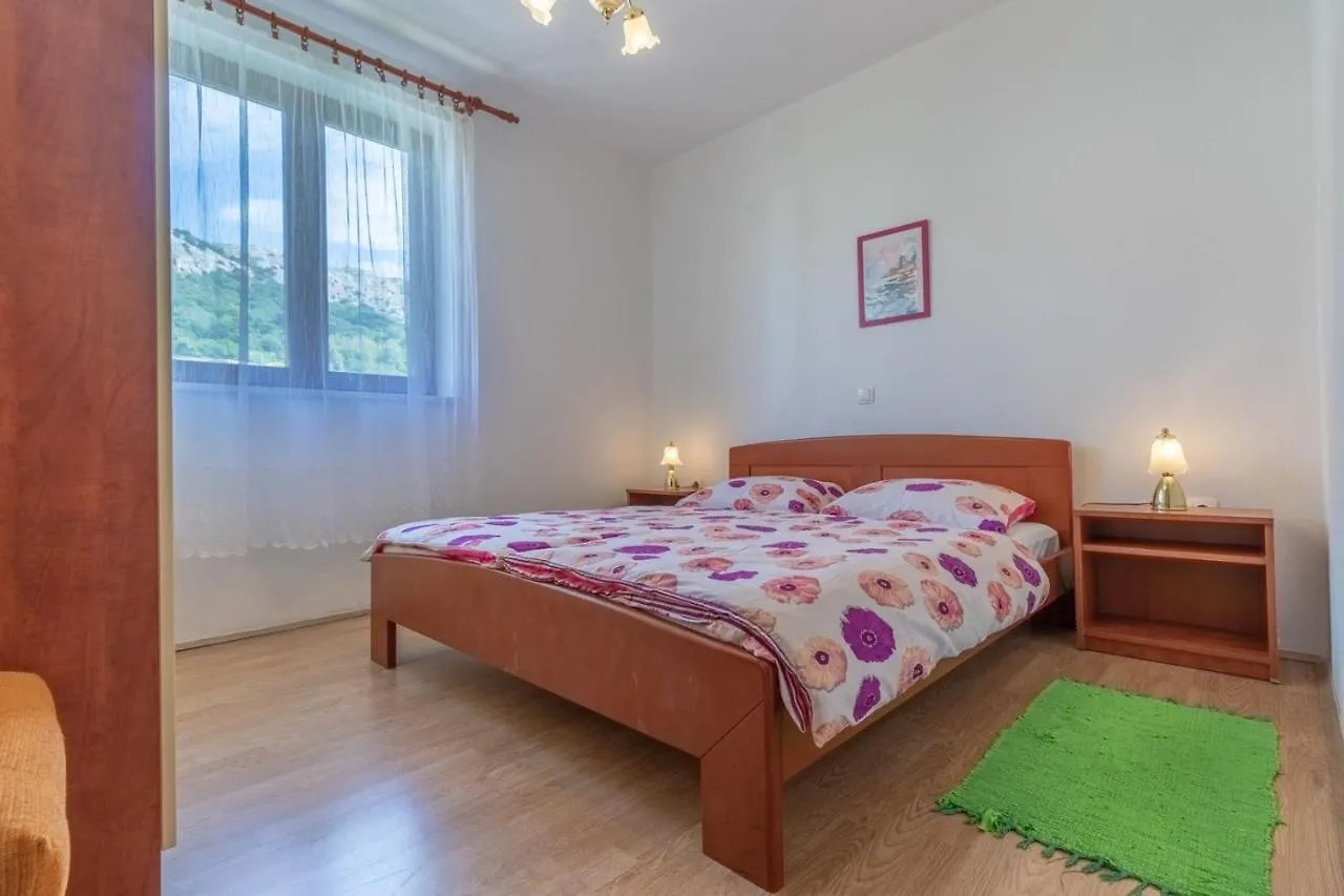 Guest house Apartments Antica With A Balcony Baska  Croatia